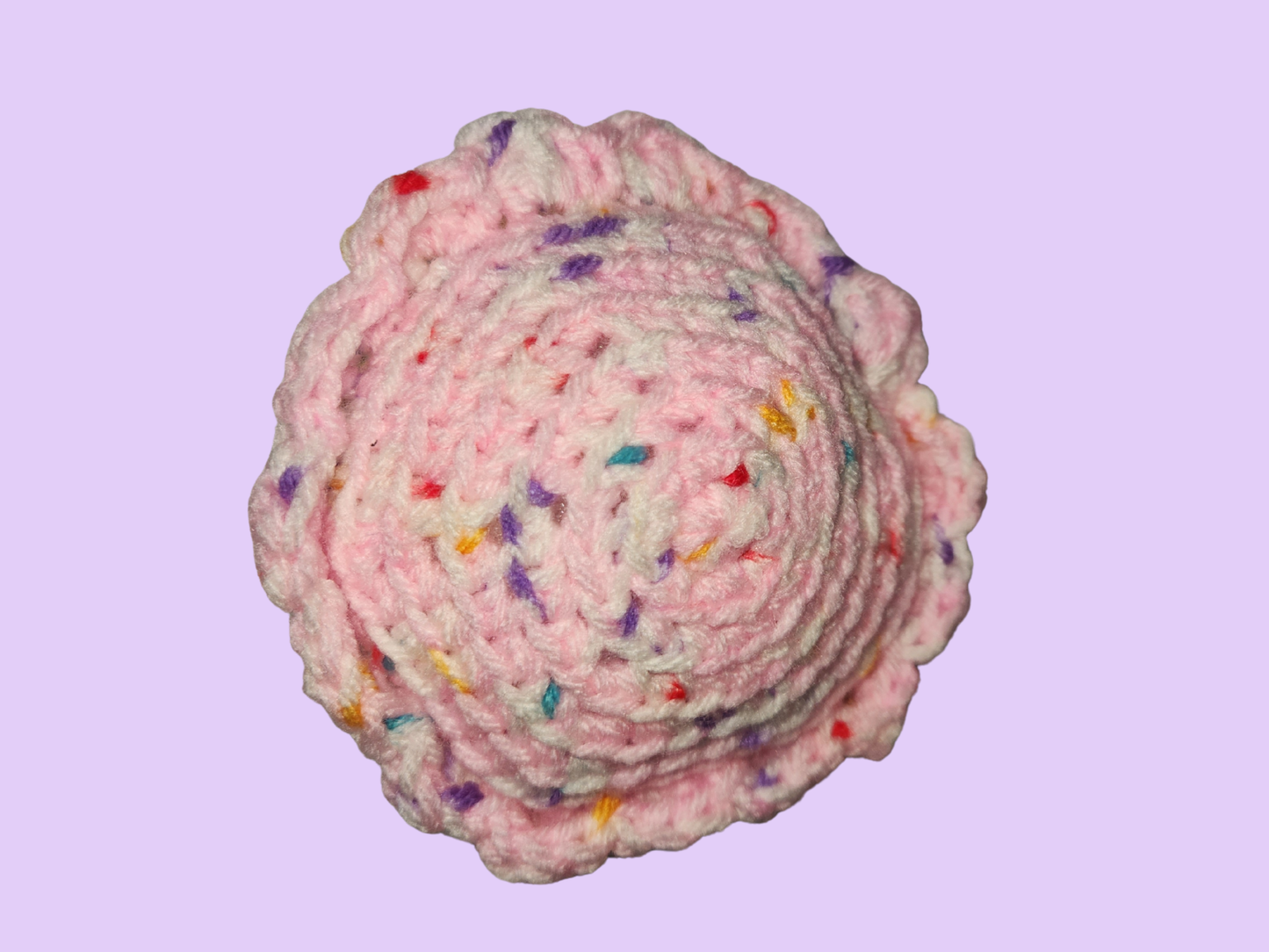 crochet cupcake