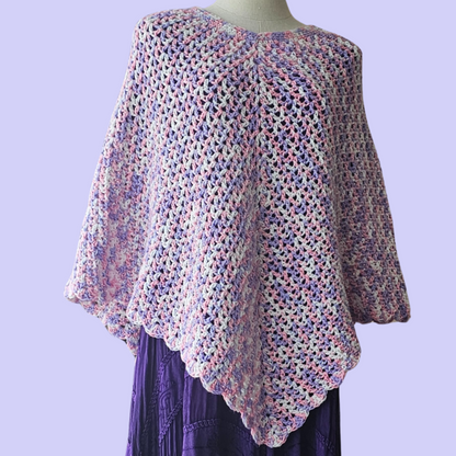 crochet poncho