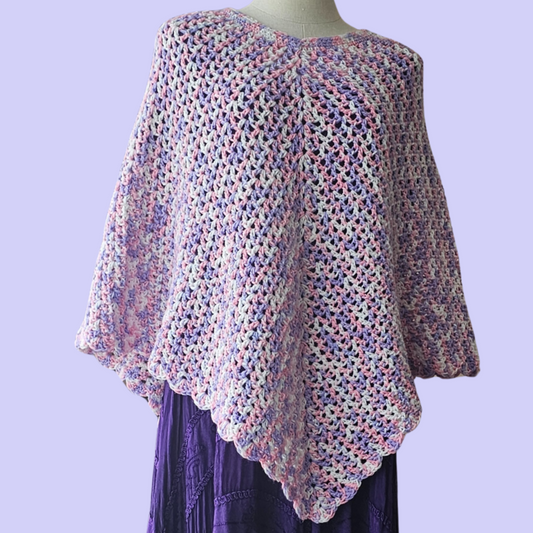 crochet poncho
