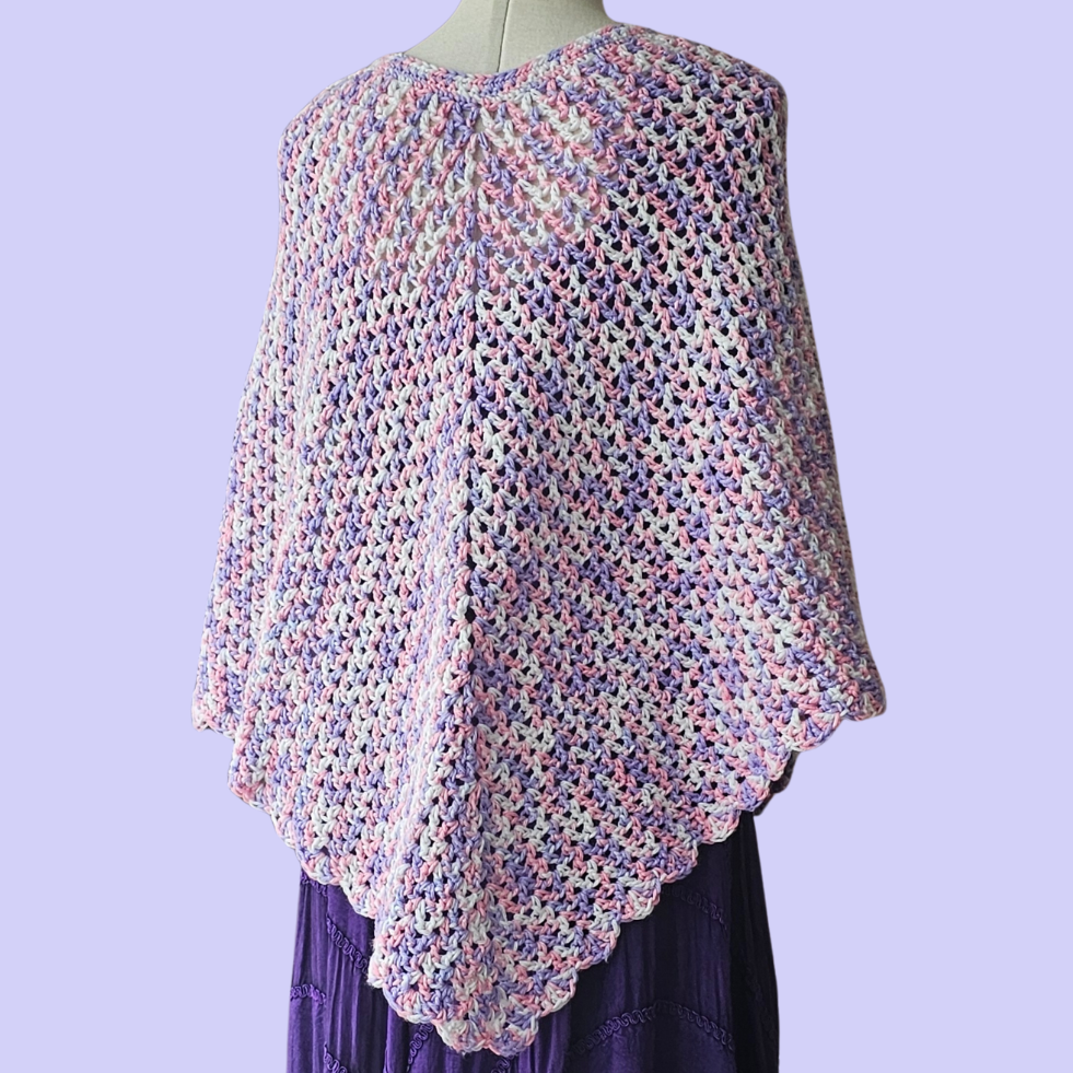 crochet poncho