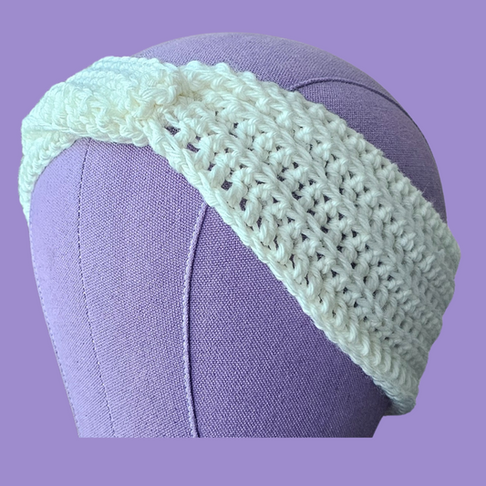 crochet twisted headband