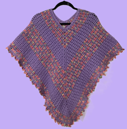 crochet poncho