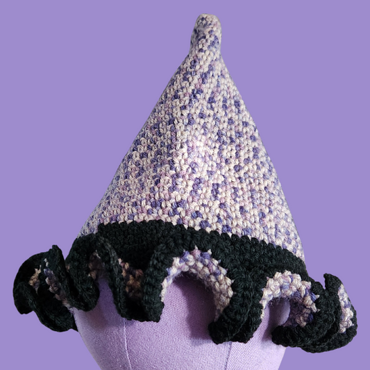 crochet witch hat