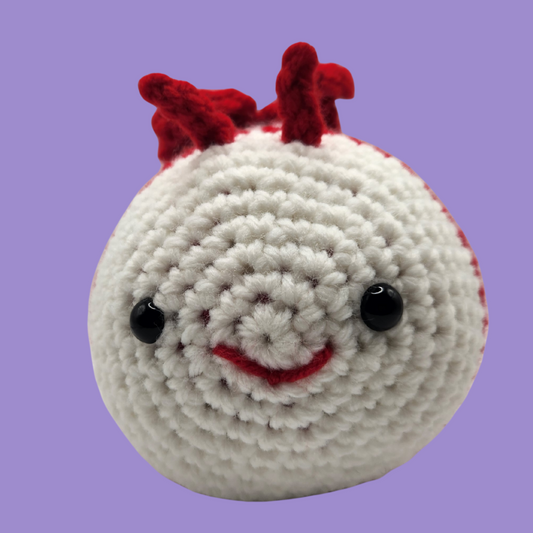 crochet bee stuffie