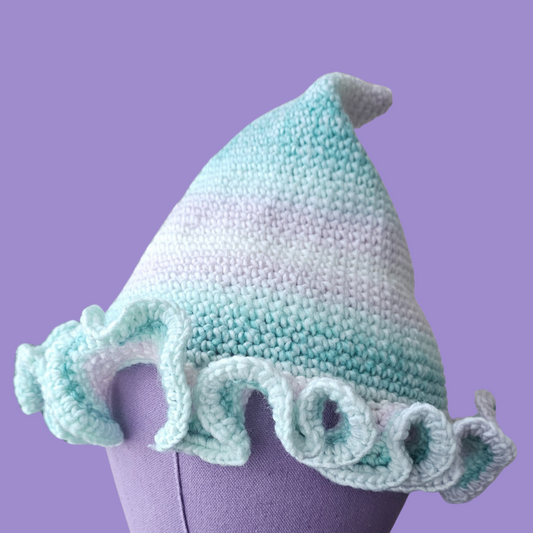 crochet witch hat