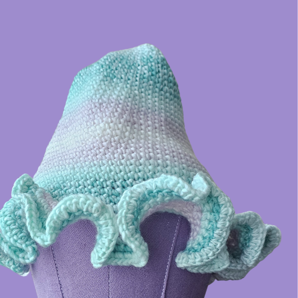 crochet witch hat