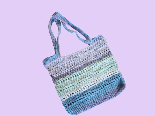 crochet X's & O's tote