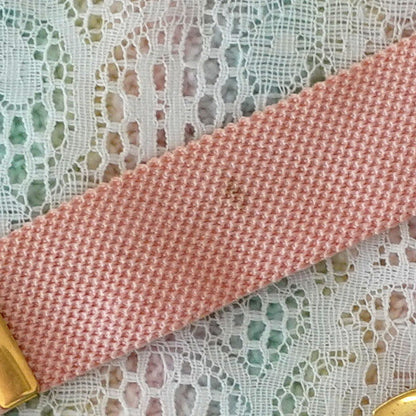 vintage pink suspenders