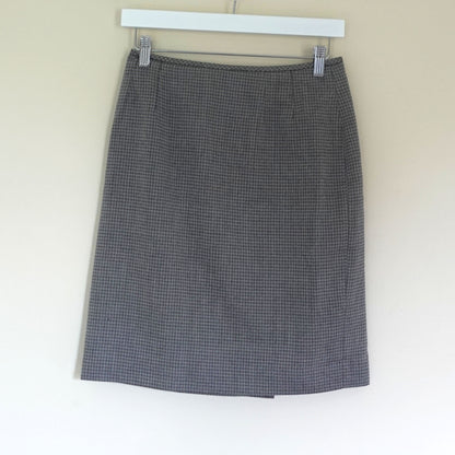 gray a line pencil skirt